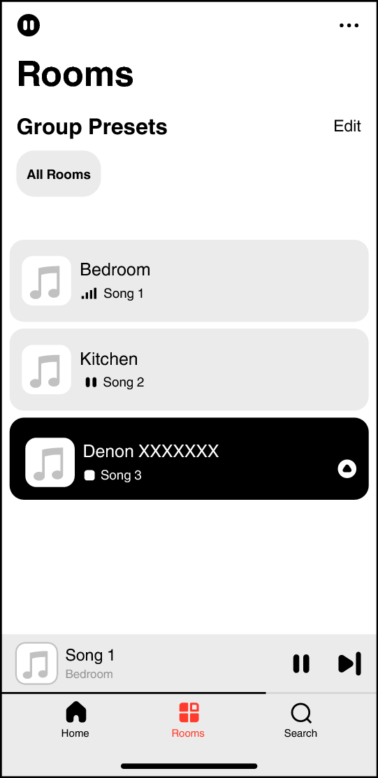 App Select Room De